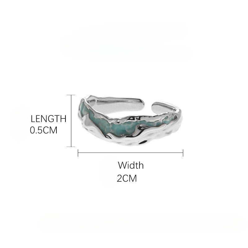 Retro Zircon Game Cos Ring