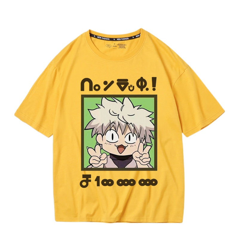 Cute Anime Printed Short-sleeved T-shirt