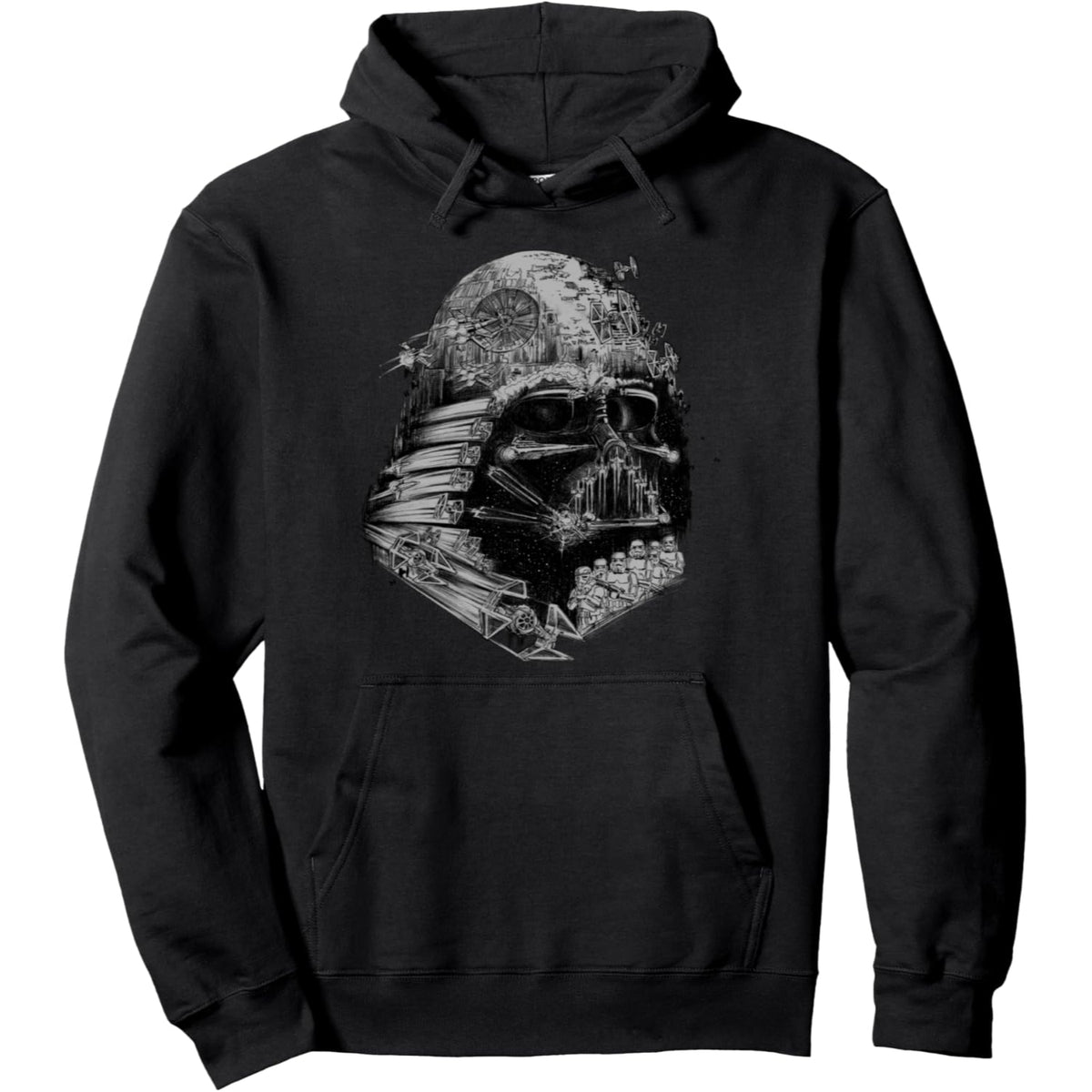 Darth Vader Build The Empire Graphic Hoodie