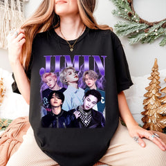 Jimin Graphic Printed Aesthetic Tee