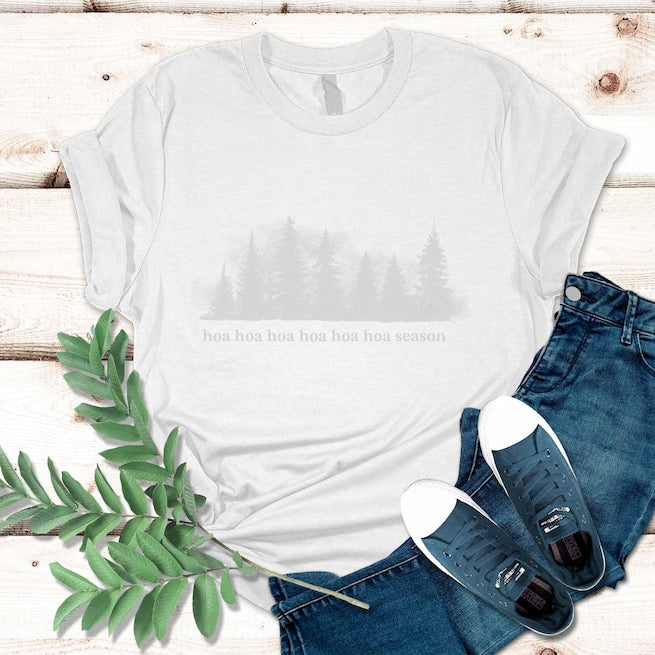 Hoa Hoa Hoa Hoa Hoa Season Graphic Shirt
