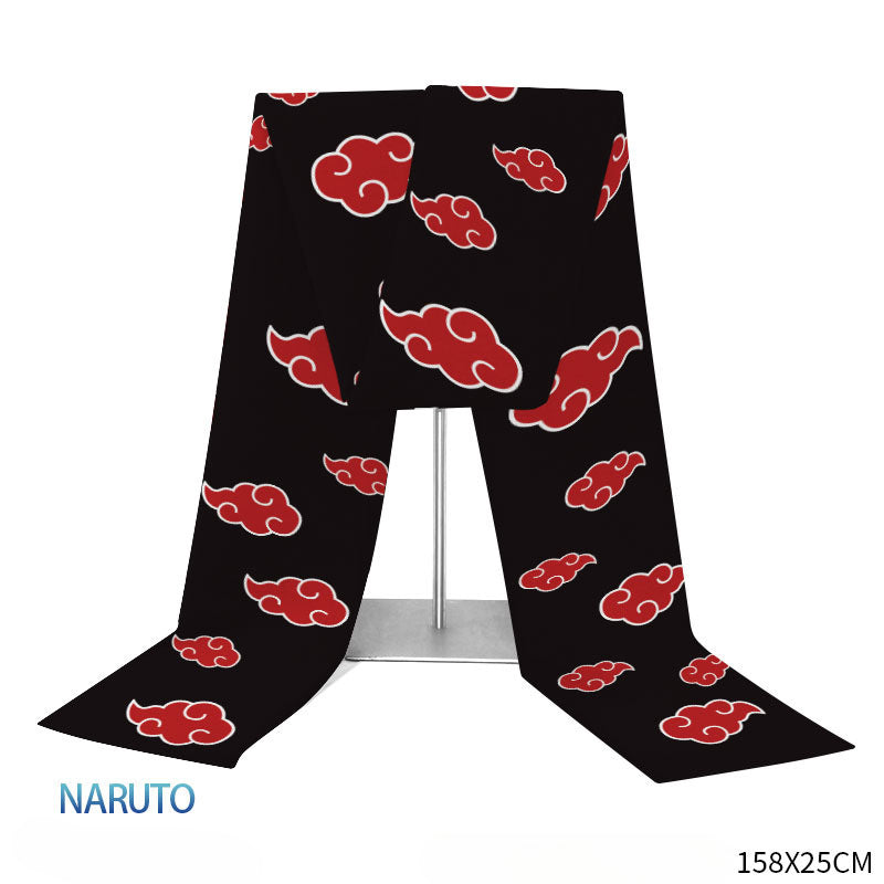 Trendy Anime Soft Plush Scarf