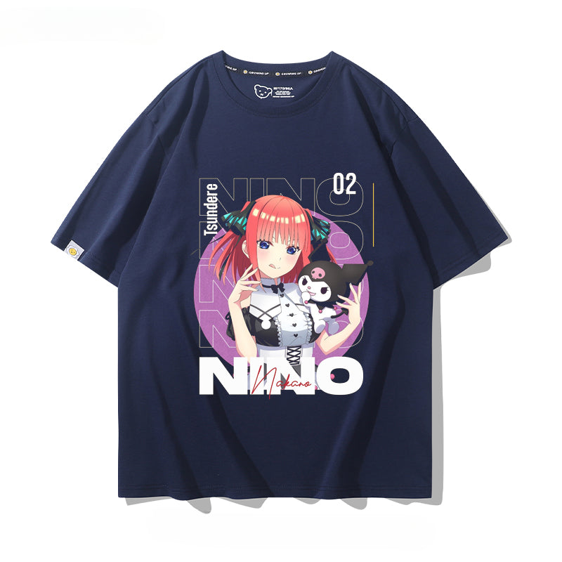 Nakano Anime Short-sleeved T-shirt