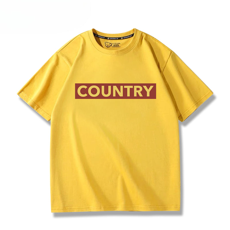 Unisex Anime Letter Cos Short-sleeved T-shirt