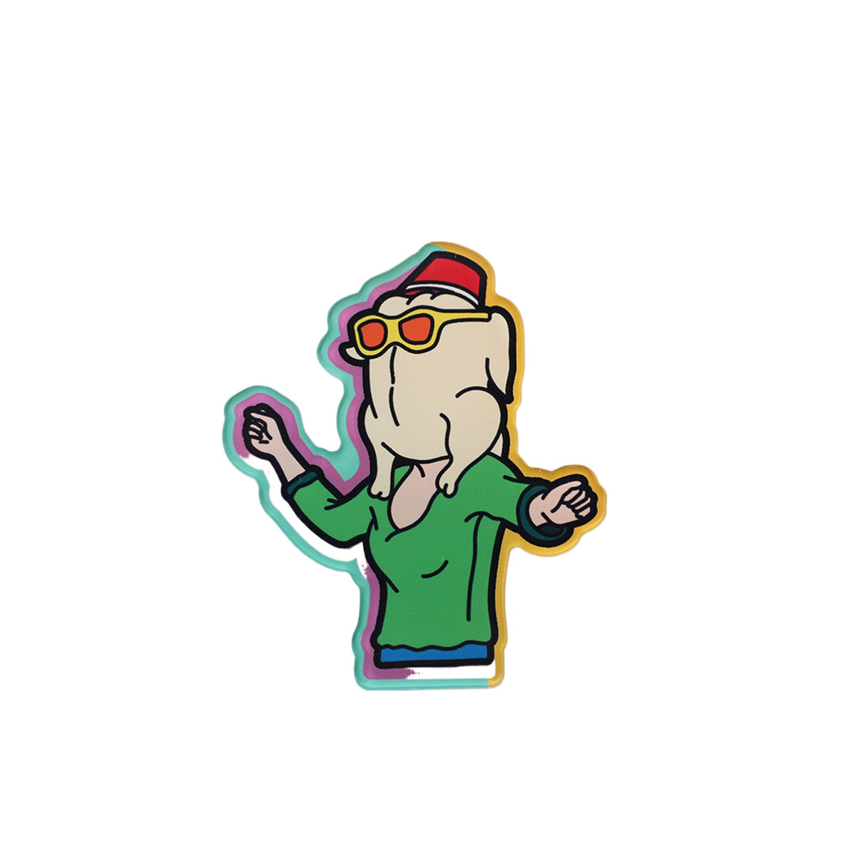 Friends Acrylic Refrigerator Sticker