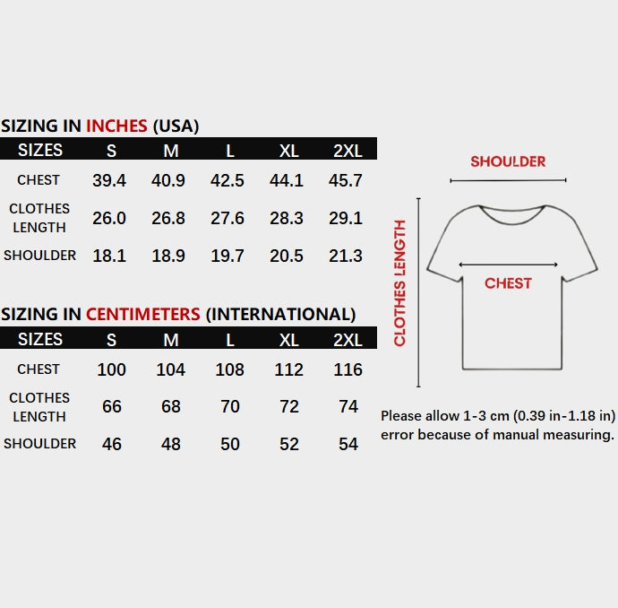 Unisex Game Pattern Cotton T-Shirt