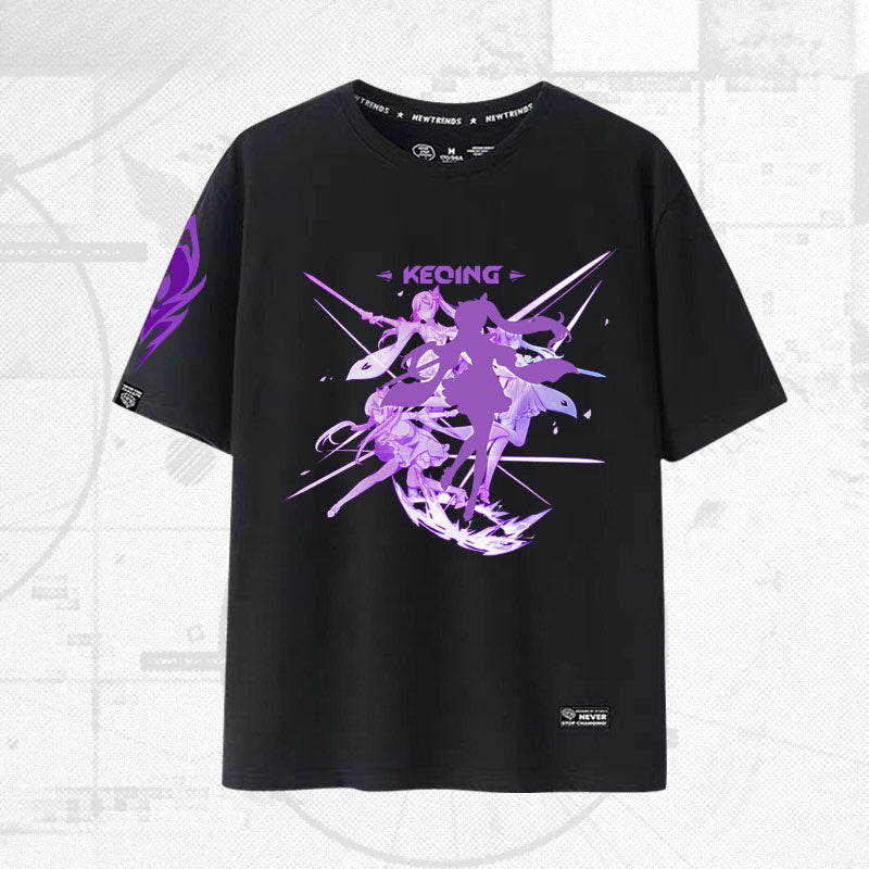 Unisex Game Cotton Short-sleeved T-shirt