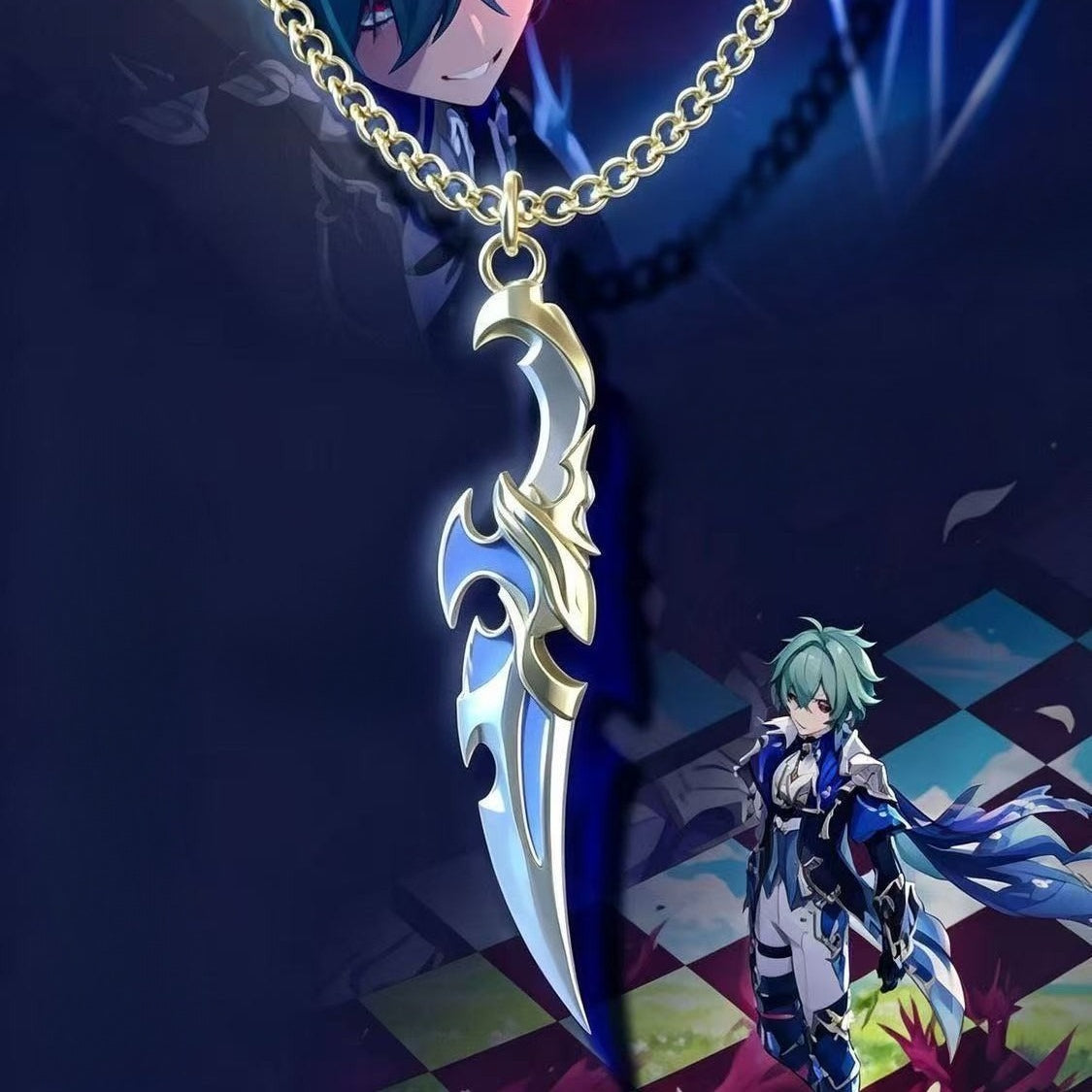 Lohen Dagger Pendant Necklace