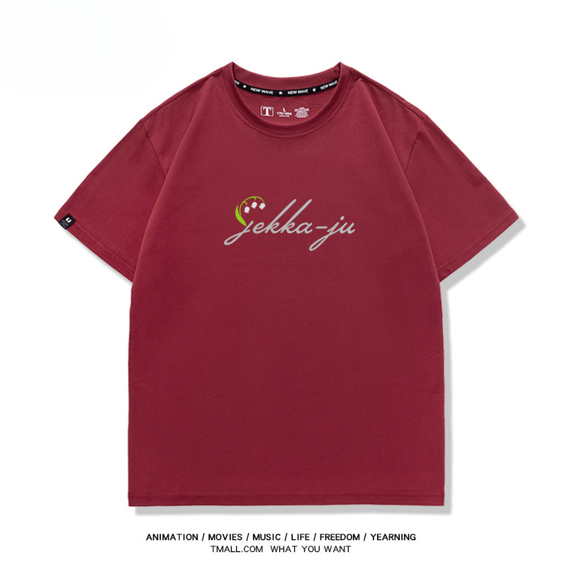 Unisex Anime Cos Short-sleeved T-shirt