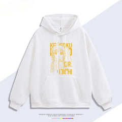 Casual Anime Yamada Print Hoodie