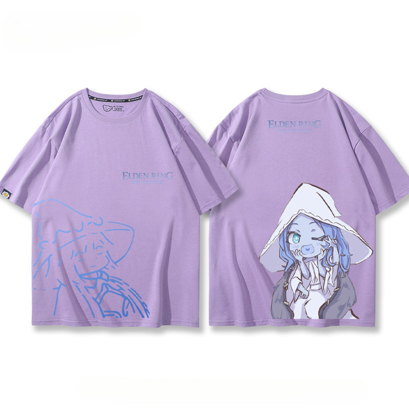 Casual Ranni The Witch Game Short-sleeved T-shirt