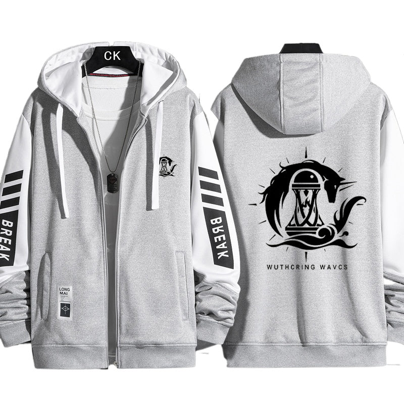 Unisex Game Print Loose Casual Hoodie