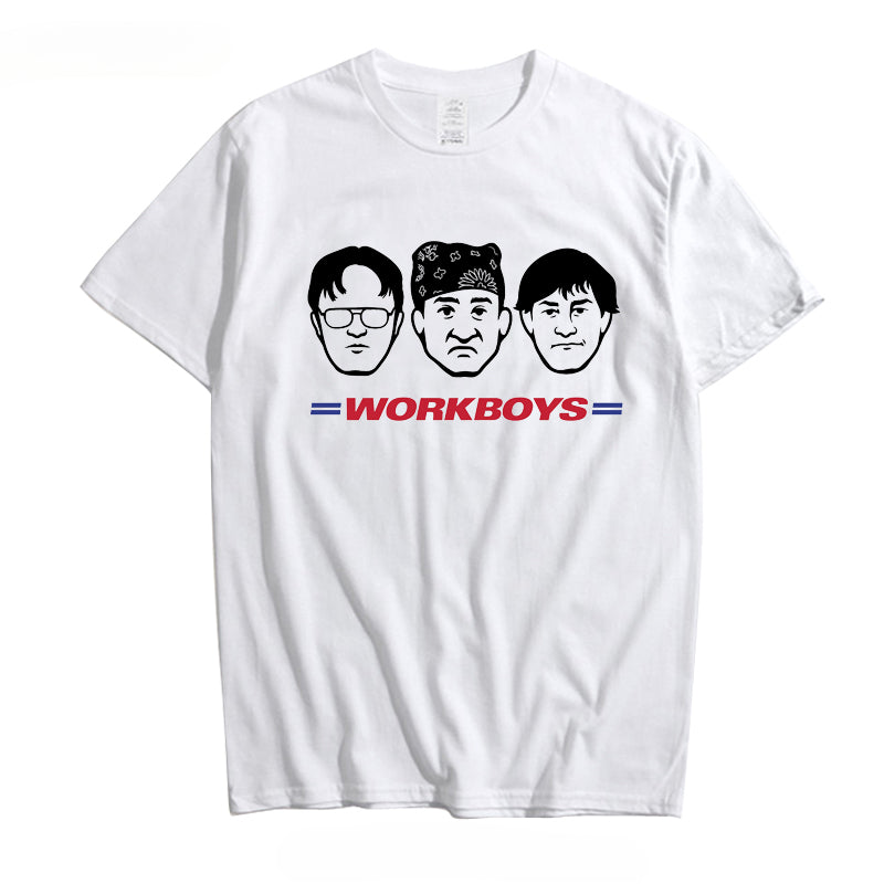 Men's WorkBoys Print Short Sleeve T-Shirt