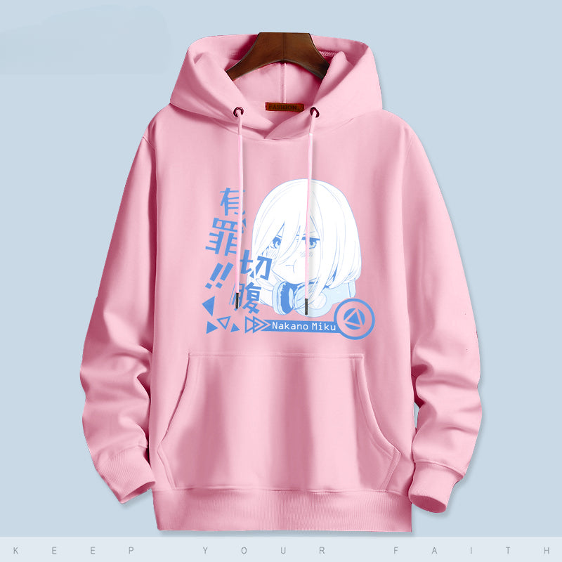 Versatile Nakano Anime Women's Hoodie