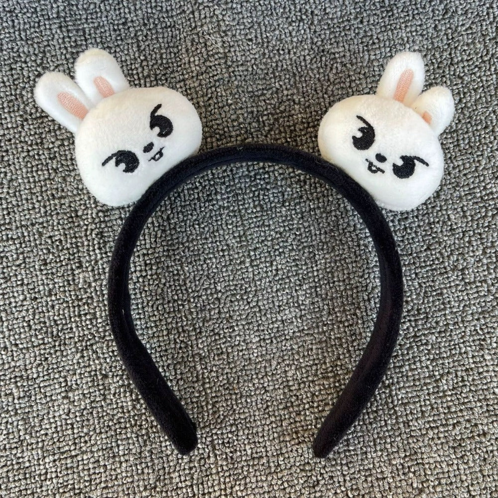 Kpop Members Cartoon Characters Plush Headband