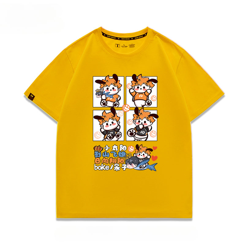 Cute Hinata Anime Short-sleeved T-shirt