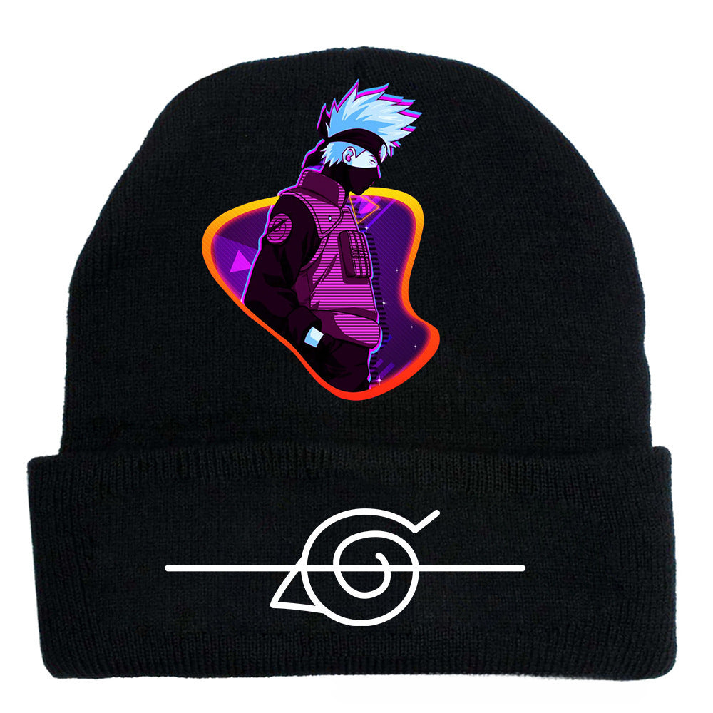 Casual Anime Printed Beanie