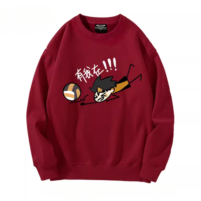 Women's Anime Graphic Print Sweatshirt