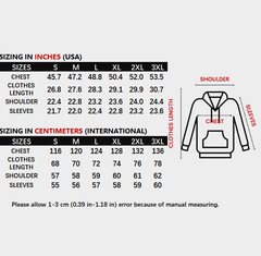 EN- BloodSaga North America TOUR Printed Hoodie