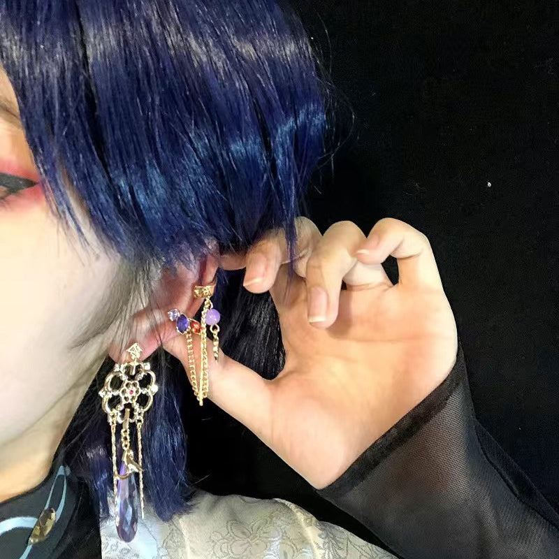 Chic Game Cosplay Earrings Ear Clip