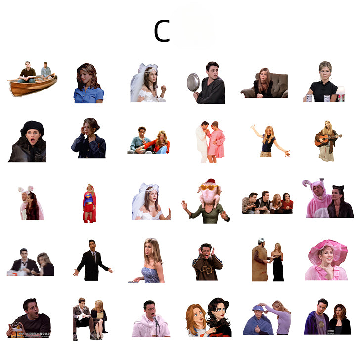 Friends Decorative Stickers