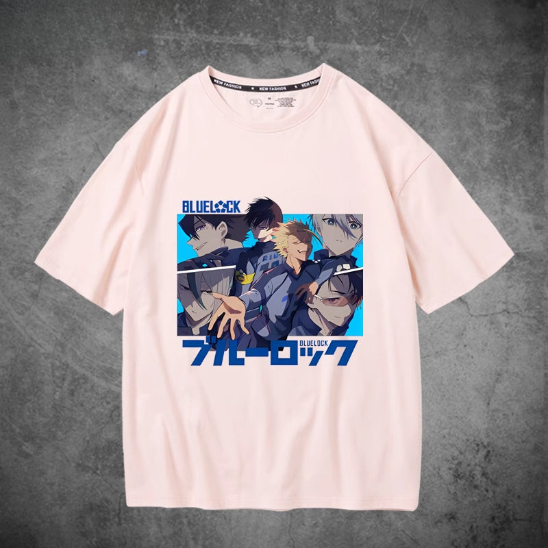 Women's Anime Print Cotton Short-sleeved T-shirt