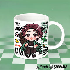 Cute Tanjiro Ceramic Coffee Mug