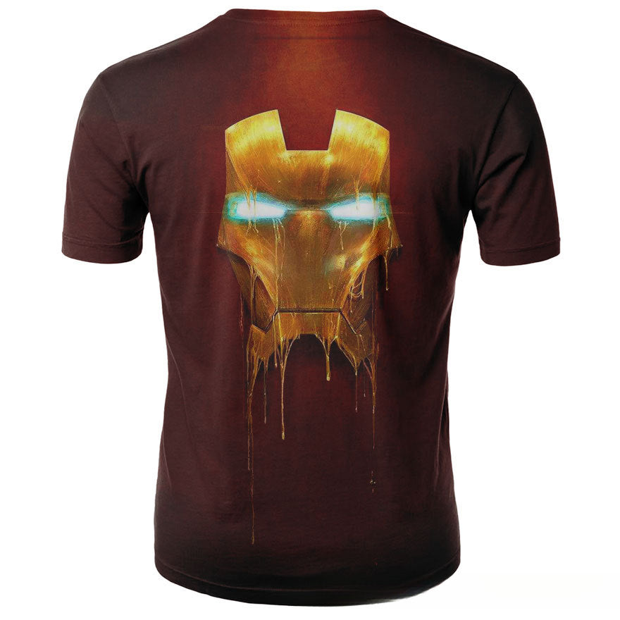 Trendy Men's Tony 3D Printied Sports T-shirt