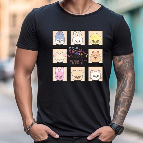 Skz Stay Printed Unisex Tee