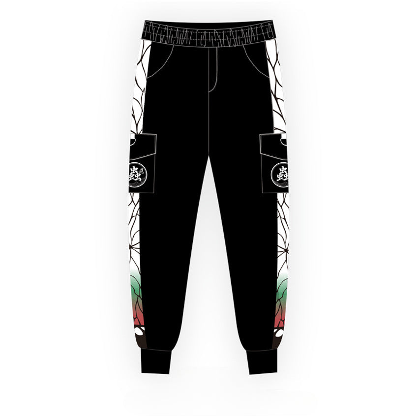 Unisex Tanjiro Anime Trousers Casual Sweatpants