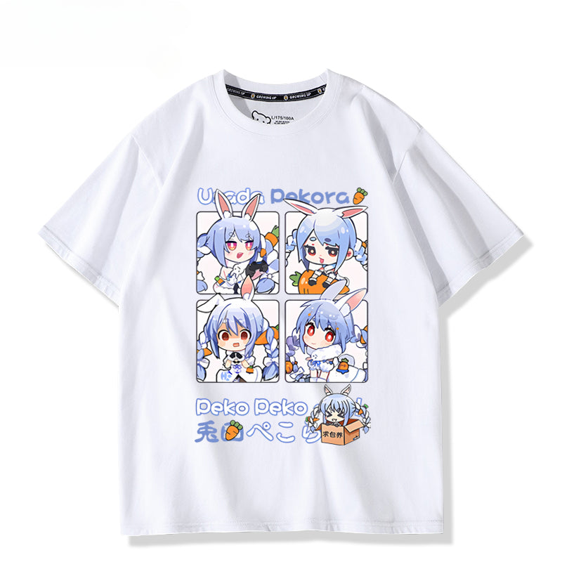 Game Anime Printed Short-sleeved T-shirt