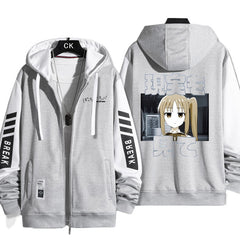 Nijika Ijichi Graphic Zip-up Hooded Coat
