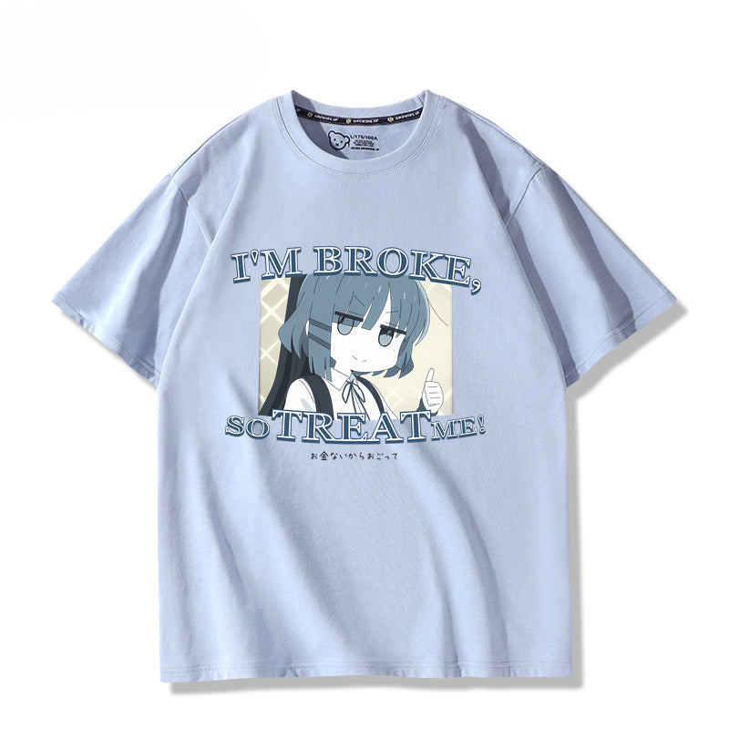 Casual Anime Funny Short-sleeved T-shirt