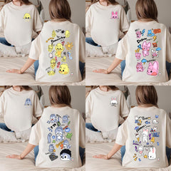 Cute Seungmin Changbin Hyunjin Han Print T-Shirt