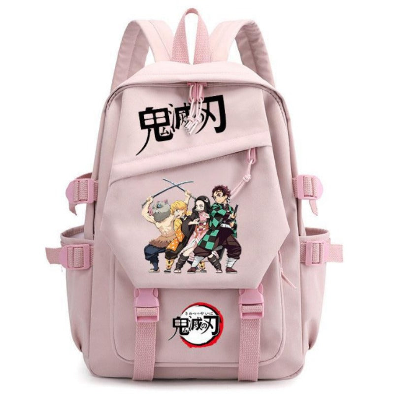 Anime Pattern Printed Large Capacity Backpack