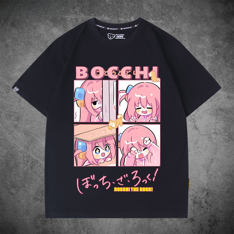 Unisex Bocchi Short-sleeved Cotton T-shirt