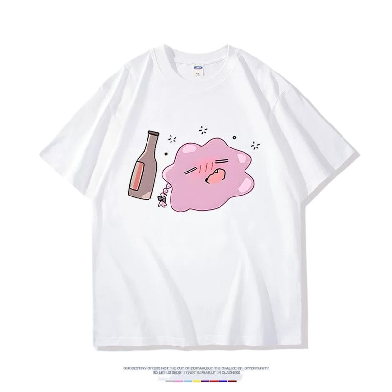Kikuri Hiroi Cotton Short-sleeved T-shirt