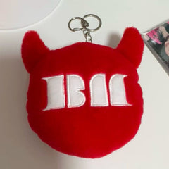KPOP Plush Keychain Change Bag