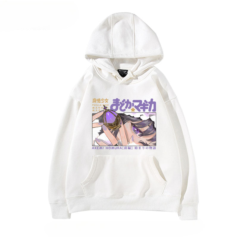 Womens' Trendy Anime Graphic Print Hoodie