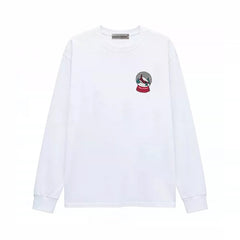 Keonho Same White Long-sleeved T-shirt