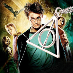 Retro Harry Luna Deathly Hallows Necklace