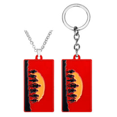 Game Logo Keychain Pendant Necklace