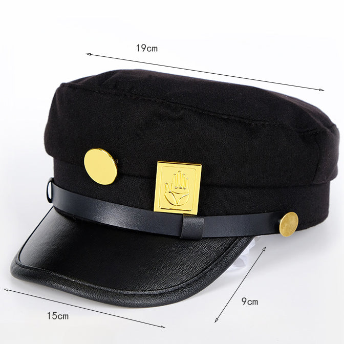 JOJO Embroidered Flat Top Hat