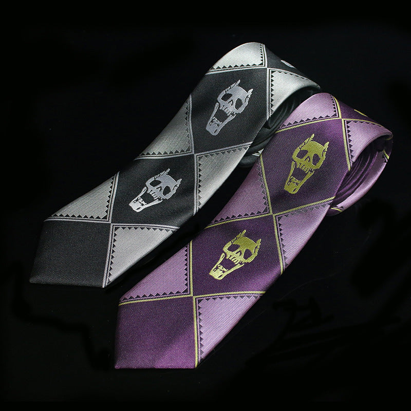 JOJO Kira Yoshikage Cosplay Tie