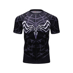 Cool Spider Fitness Training Elastic Slim Shirt