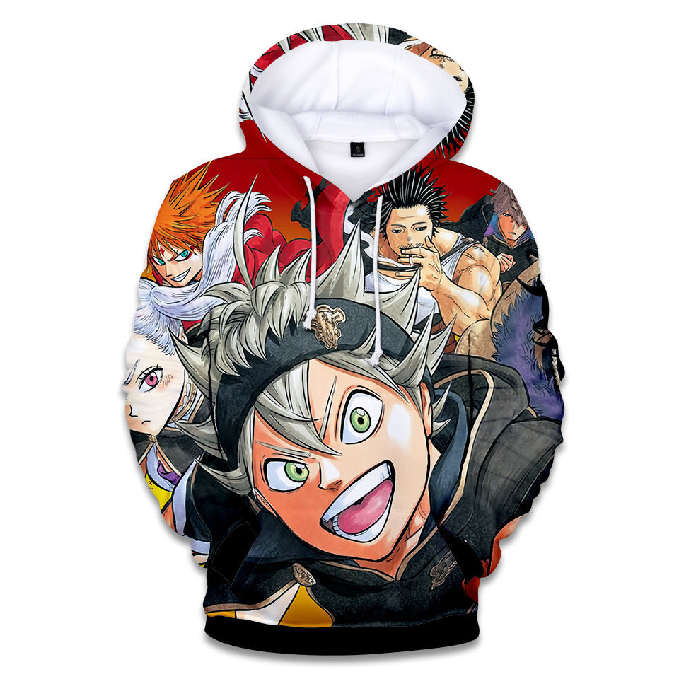 Men's Anime Digital Print Cosplay Hoodie