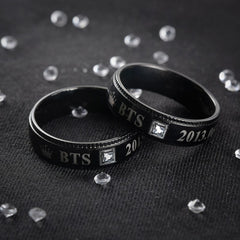 Trendy Kpop Stainless Steel Ring