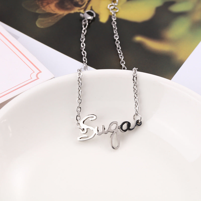 Trendy Kpop Logo Bracelet