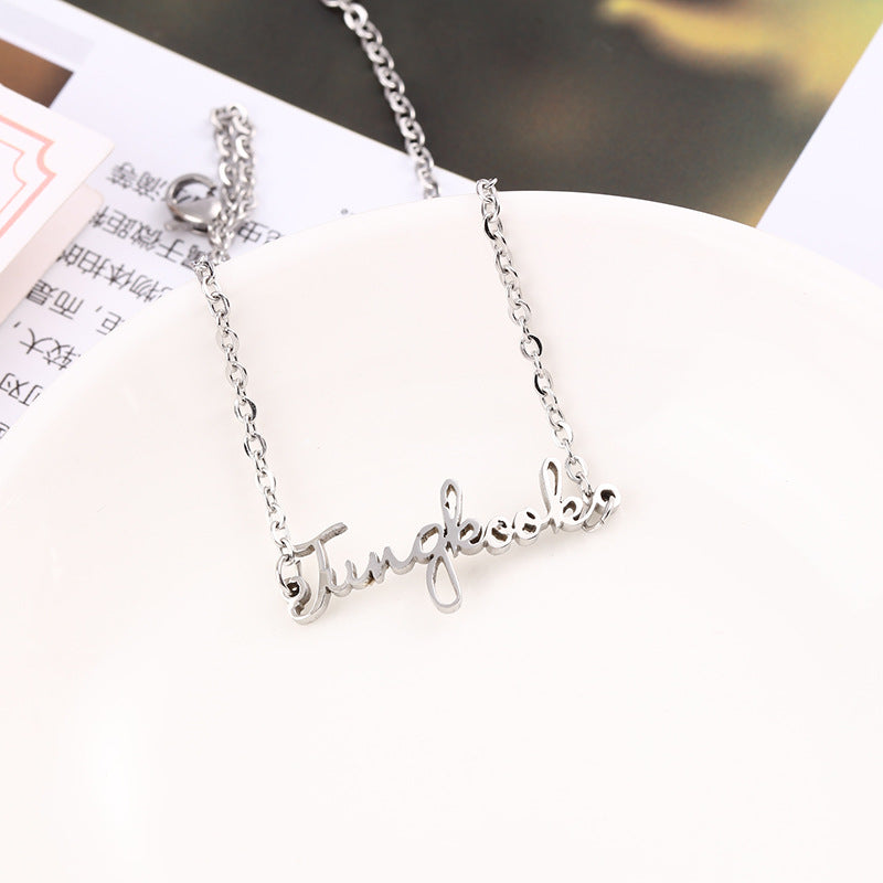 Trendy Kpop Logo Bracelet