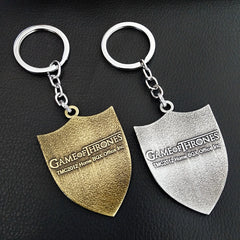 Stark Badge Logo  Keychain Pendant